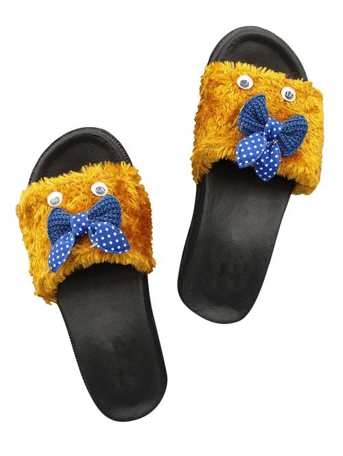 yellow slip on flip flops - 16901167 - Very Small Image - 1