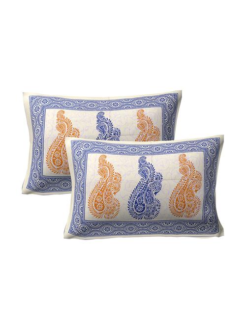 cotton premium quality pillow cover (set of 2) - 16901274 - Very Small Image - 1