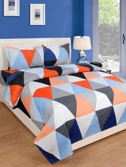 double bedsheet with 2 pillow cover - 16902475 - Very Small Image - 1
