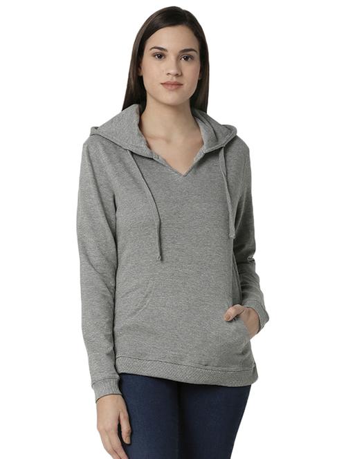 hooded neck front pocket sweatshirt - 16903959 - Very Small Image - 1