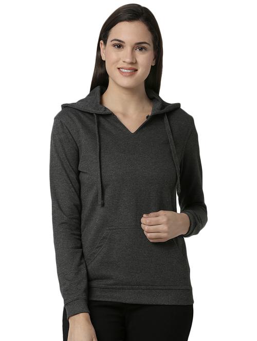 hooded neck front pocket sweatshirt - 16903960 - Very Small Image - 1