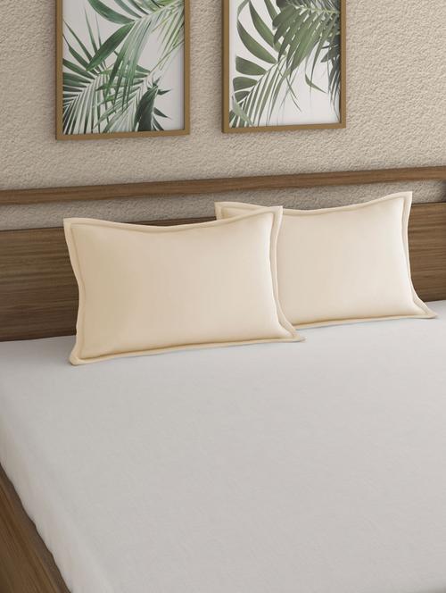 long staple cotton satin pillow cover - 16904118 - Very Small Image - 1