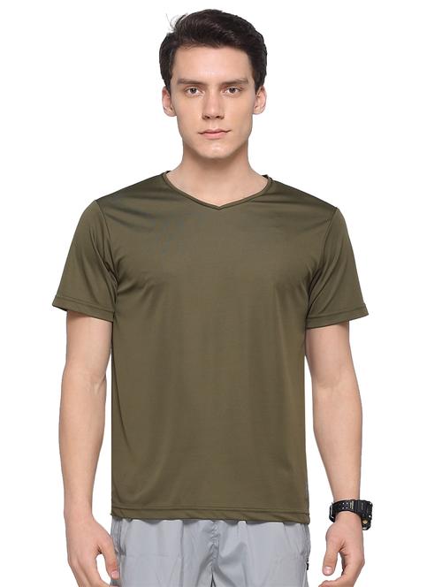 green solid t-shirt - 16904541 - Very Small Image - 1