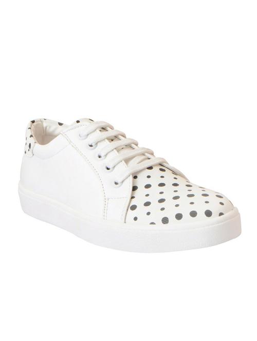 white lace-up sneakers - 16906052 - Very Small Image - 1