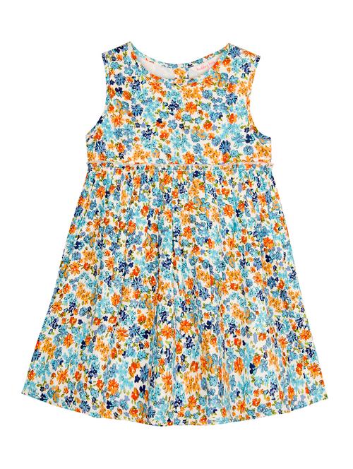 multi colored rayon frock - 16906252 - Very Small Image - 1
