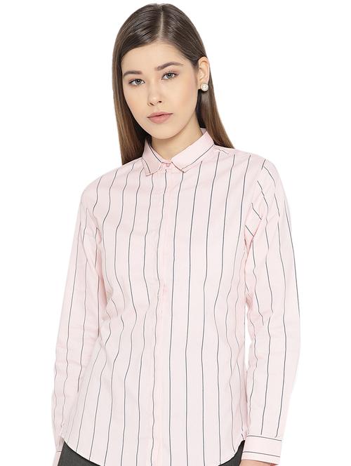 long sleeved striped shirt - 16908646 - Very Small Image - 1