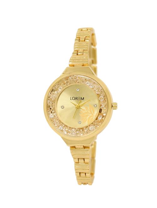 lorem analog gold color dial watch for women-lk-224 - 16908693 - Very Small Image - 1