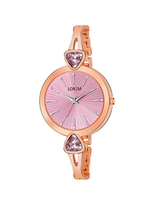 lorem analog pink color dial watch for girls-lk-277 - 16908728 - Very Small Image - 1