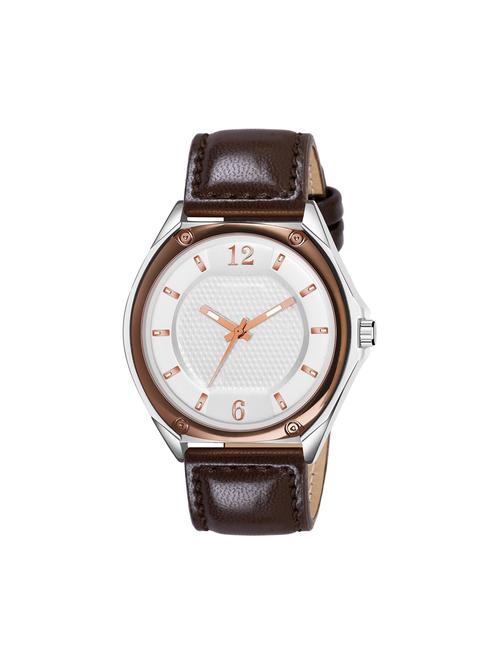 adk analog white color dial watch for men-mt-21 - 16908778 - Very Small Image - 1