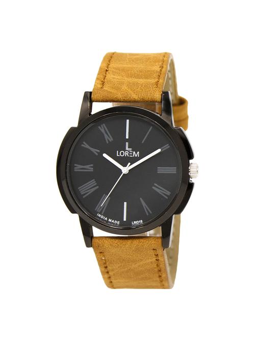 lorem analog black color dial watch for men-lk-19 - 16908797 - Very Small Image - 1
