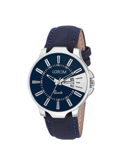 lorem analog blue color dial watch for men-lk-23 - 16908801 - Very Small Image - 1
