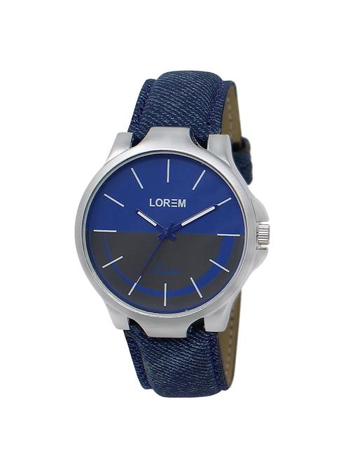 lorem analog blue color dial watch for men-lk-24 - 16908802 - Very Small Image - 1