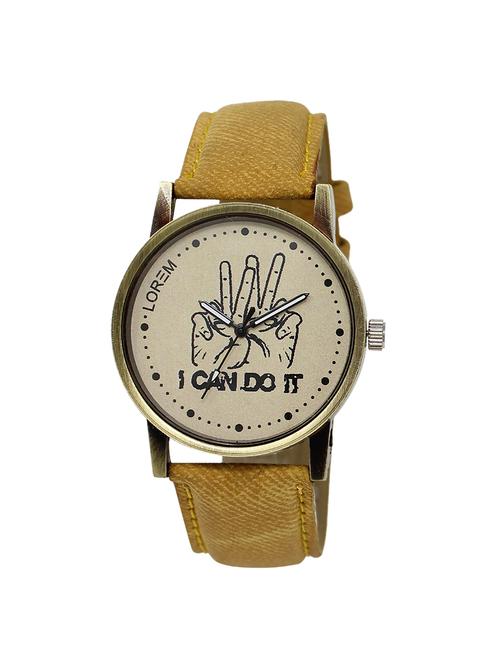 lorem analog orange color dial watch for men-lk-30 - 16908808 - Very Small Image - 1