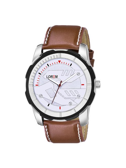 lorem analog white color dial watch for men-lk-45 - 16908822 - Very Small Image - 1