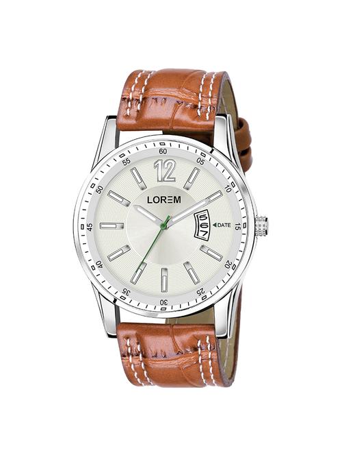 lorem analog white color dial watch for men-lk-46 - 16908823 - Very Small Image - 1