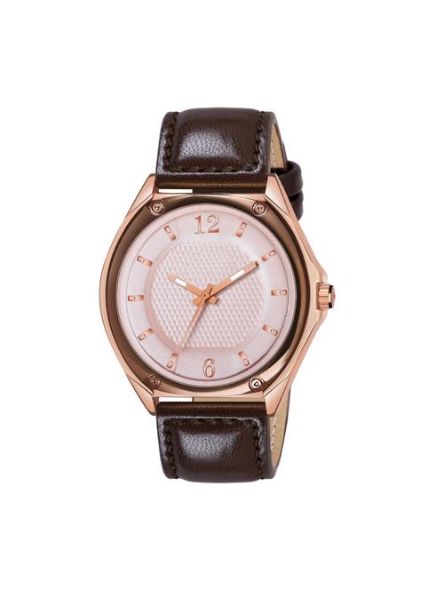 adk analog peach color dial watch for men-mt-22 - 16912016 - Very Small Image - 1