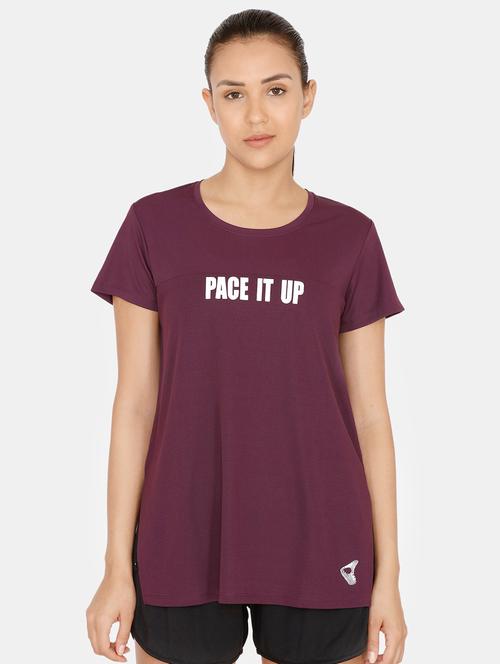round neck slogan tee - 16912429 - Very Small Image - 1