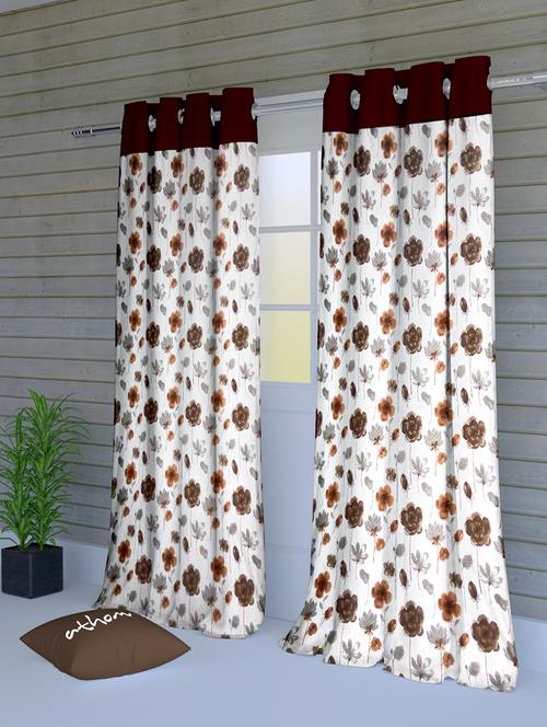 twinkle polyester door curtain (set of 2) - 16912711 - Very Small Image - 1