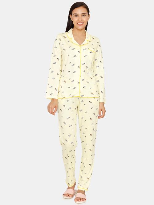 quirky shirt with pajama set - 16913143 - Very Small Image - 1