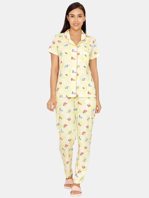quirky shirt with pajama set - 16913151 - Very Small Image - 1