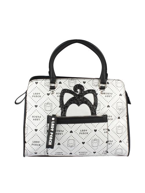 silver leatherette (pu) handbag - 16913197 - Very Small Image - 1