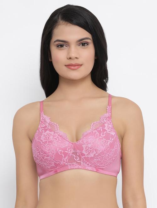 lightly padded laced bra - 16913381 - Very Small Image - 1