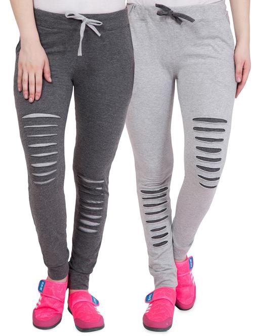 set of 2 sports track pants - 16913568 - Very Small Image - 1