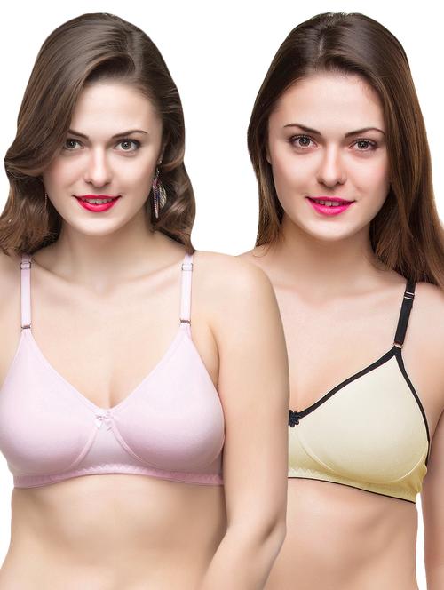 set of 2 bow patch t-shirt bra - 16913613 - Very Small Image - 1