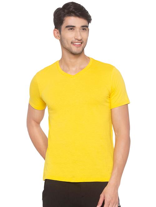 yellow solid t-shirt - 16915632 - Very Small Image - 1