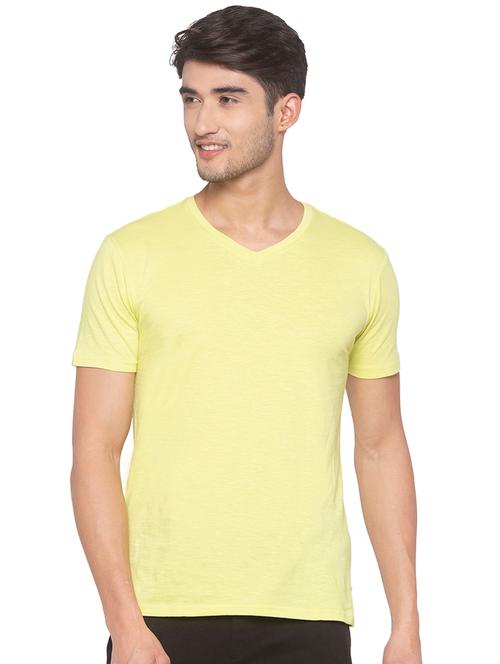 yellow solid t-shirt - 16915634 - Very Small Image - 1