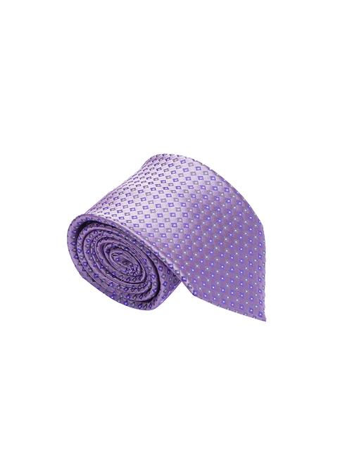 purple micro fiber tie - 16916112 - Very Small Image - 1