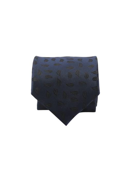 navy blue micro fiber tie - 16916162 - Very Small Image - 1
