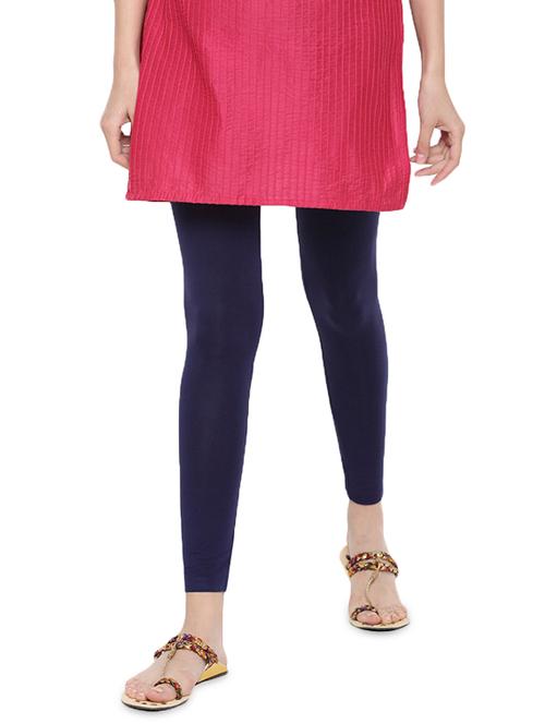 blue viscose leggings - 16916704 - Very Small Image - 1