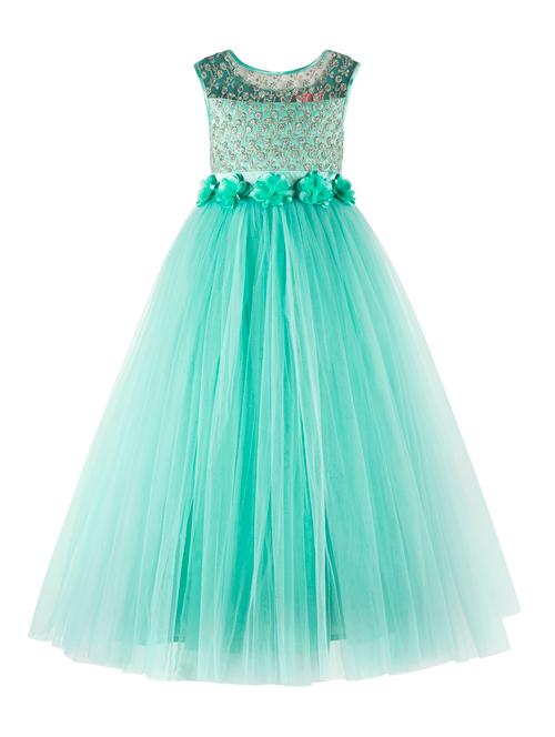 green net frock - 16917089 - Very Small Image - 1