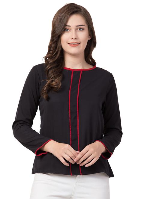 contrast piped solid top - 16917433 - Very Small Image - 1