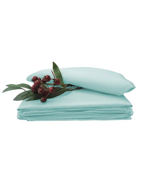 cotton ice aqua small dinner napkins - 16918518 - Very Small Image - 1
