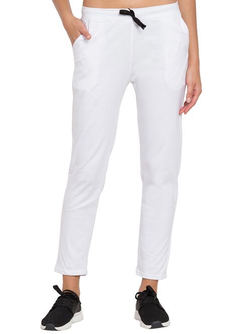 drawstring waist solid track pant - 16918554 - Very Small Image - 1