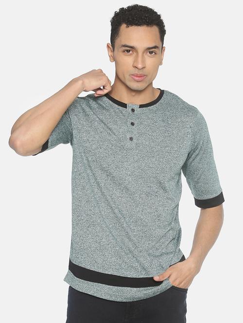 green taped t-shirt - 16919073 - Very Small Image - 1