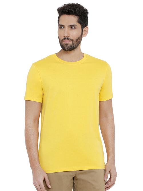 yellow solid t-shirt - 16919262 - Very Small Image - 1