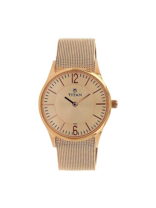 titan analog rose gold dial women's watch -nk95035wm01 - 16920959 - Very Small Image - 1