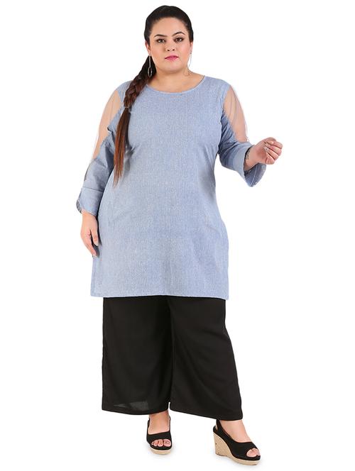 solid straight kurta - 16921551 - Very Small Image - 1