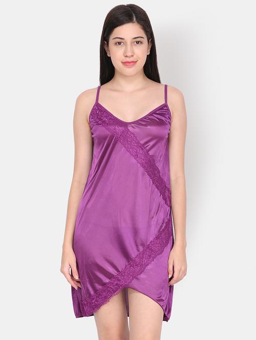 lace detail cami neck babydoll - 16921590 - Very Small Image - 1