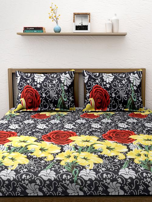 double bedsheet with 2 pillow cover - 16922441 - Very Small Image - 1