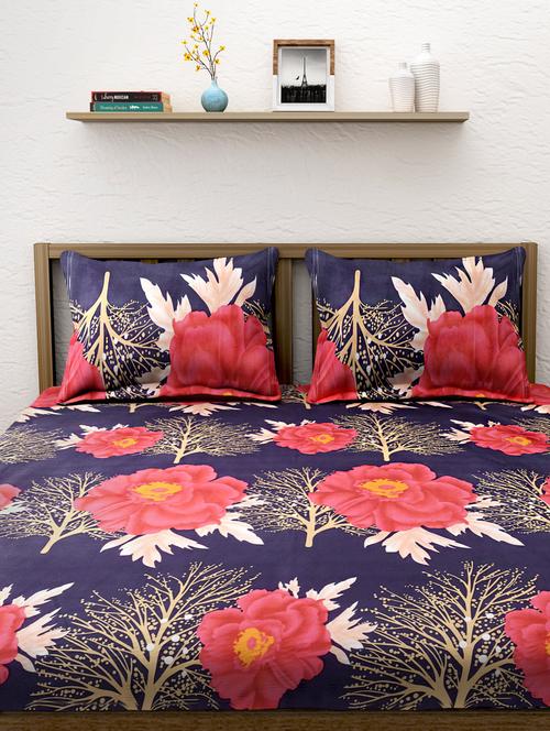 double bedsheet with 2 pillow cover - 16922449 - Very Small Image - 1