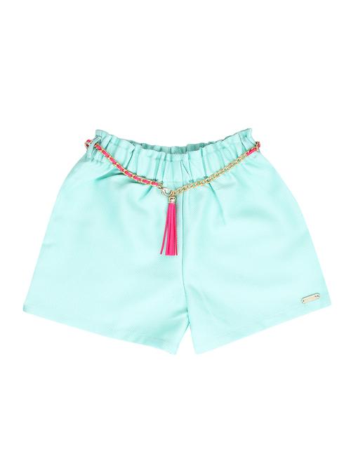 green cotton shorts - 16925109 - Very Small Image - 1