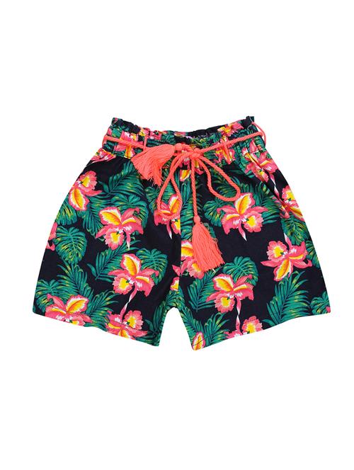 green cotton shorts - 16925110 - Very Small Image - 1