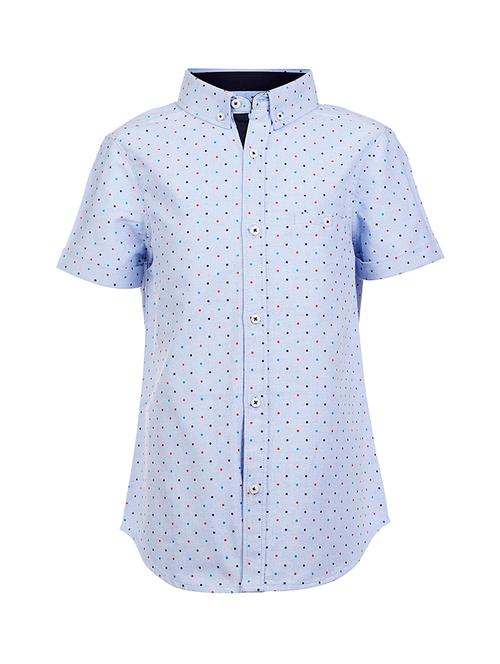 blue cotton shirt - 16925593 - Very Small Image - 1