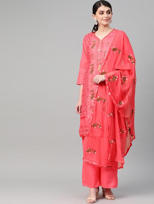 embroidered suit set - 16926581 - Very Small Image - 1