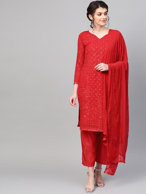embroidered suit set - 16926586 - Very Small Image - 1