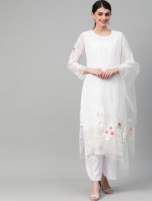embroidered suit set - 16926618 - Very Small Image - 1